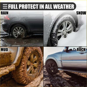 Car Mud Flaps Splash Guards Set for Toyota Tundra (2007-2021)