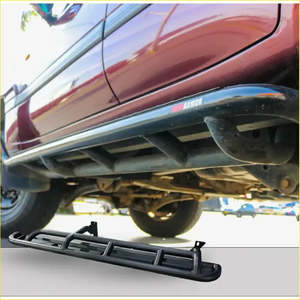 Rockarmor Steel Rockslider Side Steps To Suit Toyota Landcruiser 105
