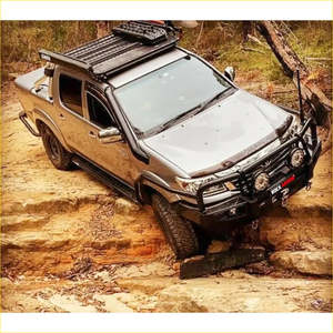 Rockarmor Steel Rockslider Side Steps To Suit Toyota Hilux N70