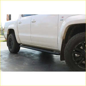 Rockarmor Steel Rockslider Side Steps To Suit Vw Amorok 2010