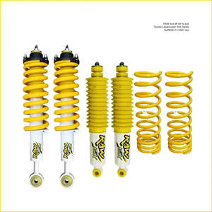Toyota Landcruiser 200 Series: Toyota LandCruiser 200 Series (2007 on) - Raw Nitro Lift Kit