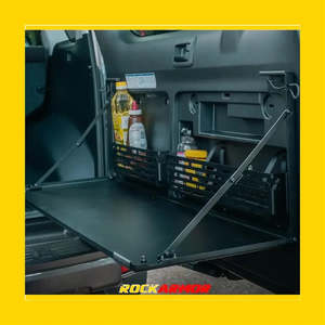 Rockarmor Rear Door Dropdown Table & Pantry To Suit Toyota Prado 150
