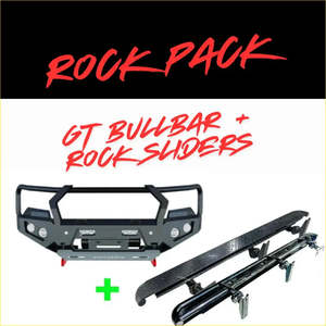 Ford Ranger Next Gen: Rockarmor Rock Pack — Next Gen Ford Ranger | GT Hoop Bullbar + Rock Sliders