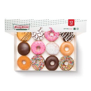 Products: Favourites Assorted Dozen Krispy Kreme