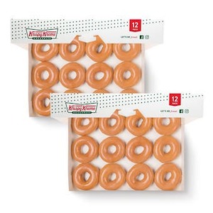 Signature Original Glazed® 24 Doughnut Pack Krispy Kreme