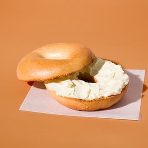 Our Menu: Cream Cheese Bagel Krispy Kreme