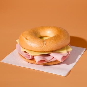 Ham & Cheese Bagel Krispy Kreme