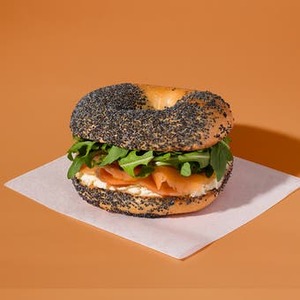 Smoked Salmon & Cream Cheese Bagel Krispy Kreme