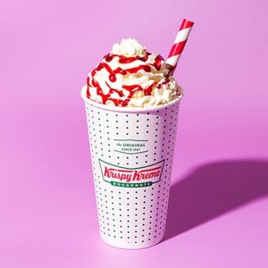 Strawberries & Kreme Shake Krispy Kreme