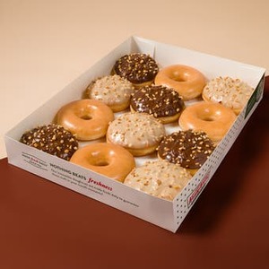 Hazelnut Duo Dozen - Limited Edition Krispy Kreme
