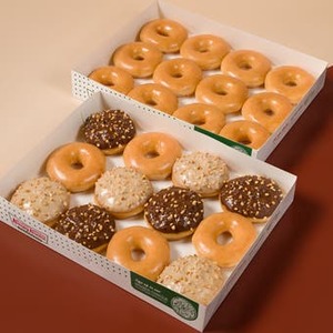 Hazelnut Duo Double Pack - Limited Edition Krispy Kreme