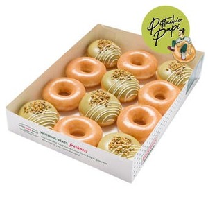 Krispy Kreme Pistachio Overload Dozen
