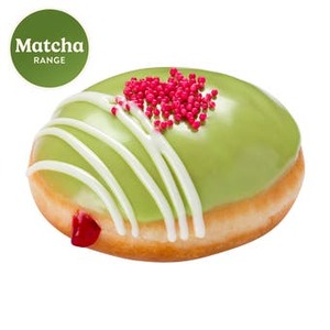Strawberry Matcha Doughnut - Limited Edition Krispy Kreme