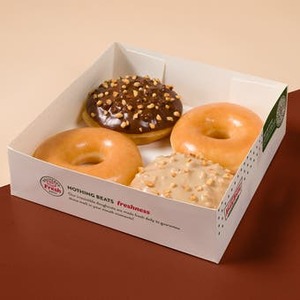 Hazelnut Duo 4 Pack - Limited Edition Krispy Kreme