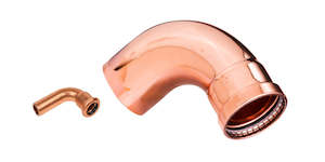 Kempress: KEMPRESS CU WATER BEND 90degrees M/F