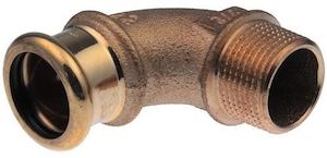 Copper Fix: COF460 - ELBOW ADAPTER 90° MALE