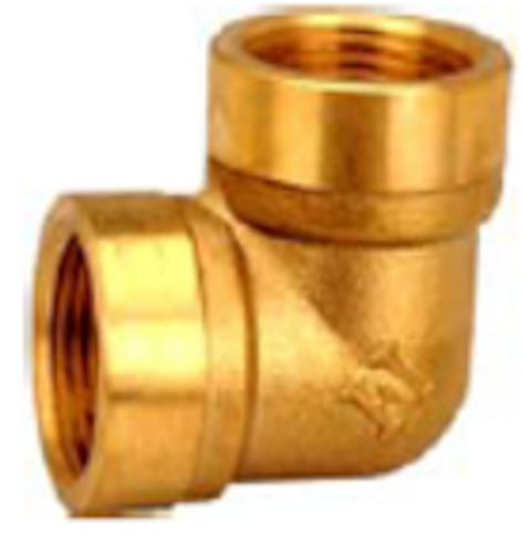 Brass: 90° Elbows Female / Female