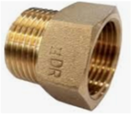 Adapter with Flat Faces