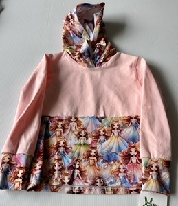 Products: Princess Hoodie - Baby & Kids Clothing NZ Kruizey Kidz NZ