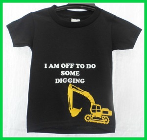 JUST FOR DAD DIGGER TEE Kids Clothing Kruizey Kidz