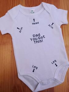 Dad onesie Kids Clothing Kruizey Kidz
