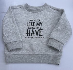 Products: Attitude Sweat Shirt - Baby & Kids Clothing NZ Kruizey Kidz NZ