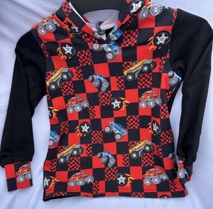 MONSTER TRUCK HOODIE - Baby & Kids Clothing NZ Kruizey Kidz NZ