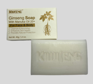 KiwiSeng Ginseng & Manuka Essential Oil Soap | Handmade Natural Antibacterial So&hellip;