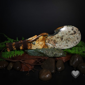 Products: Calacatta Mapere Patu (Contemporary) - XL Kowhatu Taonga