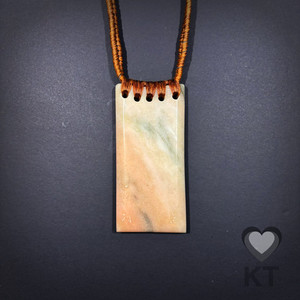 Pink Mapere Toki - Large Kowhatu Taonga