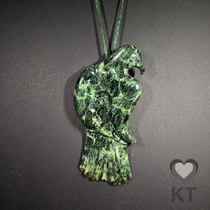 Products: Te Kererū O Kahu - Pounamu - Large Kowhatu Taonga