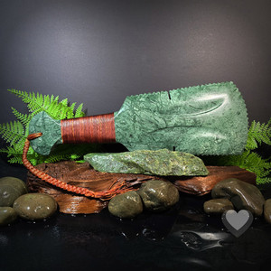 Green Mapere Contemporary Kotiate - XL Kowhatu Taonga