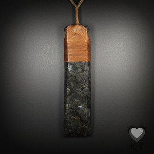 Products: Black Pearl Kiriweti Toki - XL Kowhatu Taonga