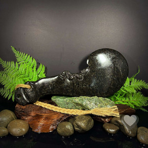 Products: Black Pearl Kiriweti Wahaika - XL Kowhatu Taonga
