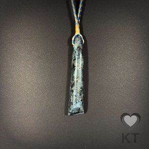 Products: Blue Kiriweti Toki - Medium Kowhatu Taonga