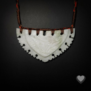 Products: Clivia Mapere Breast Plate / Designs - Large Kowhatu Taonga