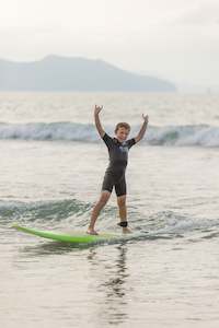 Surf Lessons: School Holiday Programme - Whitianga