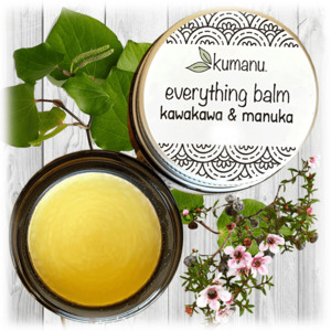 Everything Balm – Kawakawa & Manuka Kumanu, earth conscious skincare