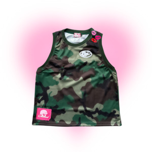 ' M4L Camo Singlet