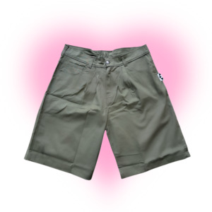 Militant 4 Love: ' M4L Trench Green Shorts