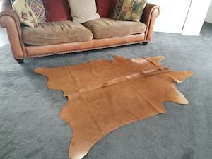 Natural Brazilian Cowhide - Mocha