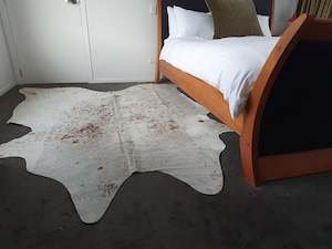 Natural Brazilian Cowhide - Ivory, Mocha & Caramel