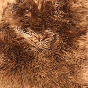 Plush Sheepskin Rugs: Sheepskin Rug Merino - Rust