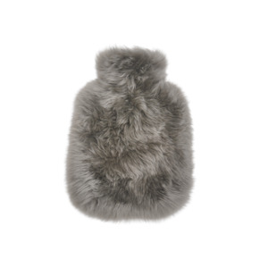 Longwool Hot Water Bottle Cover by Fibre by Auskin - Fossil