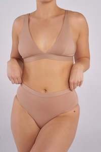 Everyday Brasserie: V Waistband Bralette - Cotton