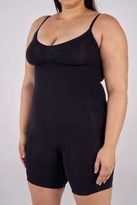Power Contour Bodysuit Mid-Thigh with Open Gusset