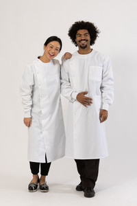 Howie Lab Coat White