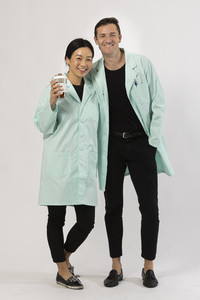 Classic Fit Lab Coat Sea Foam