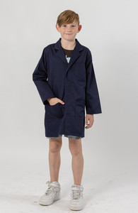 Essential Junior Lab Coat - Navy