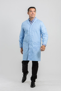 Shine Classic Lab Coat - Unisex Cashmere Blue